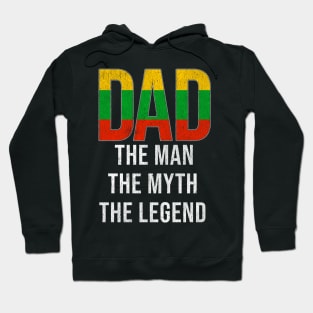 Lithuanian Dad The Man The Myth The Legend - Gift for Lithuanian Dad With Roots From Lithuanian Hoodie